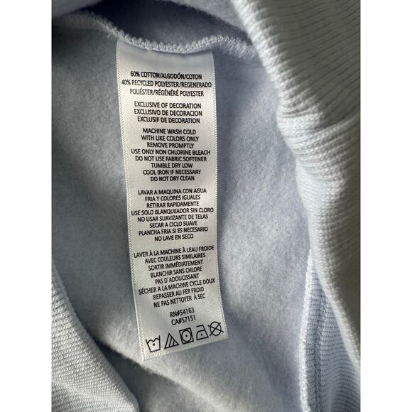 Calvin Klein Women's Eco Fleece Logo Pullover Hoodie SPRAY NWT SIZE S - Picture 7 of 8